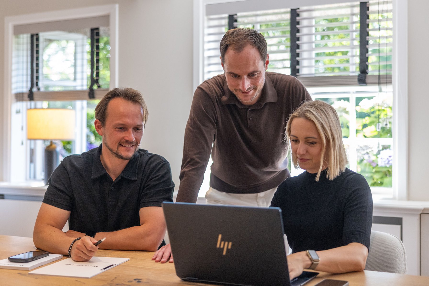 Das Team von Mogck+Partner bei der Arbeit