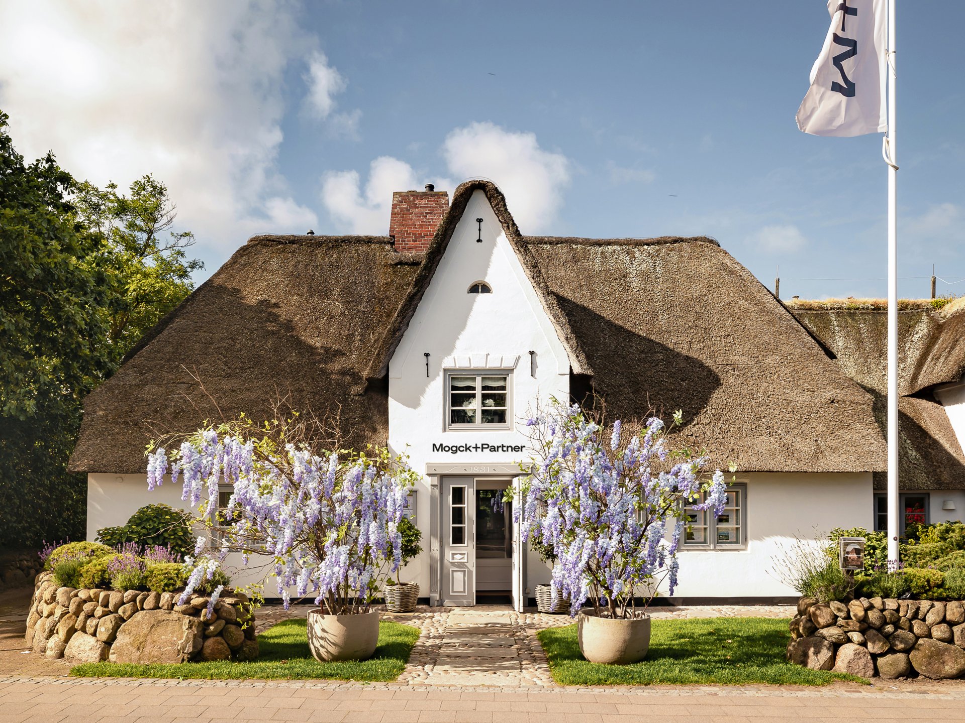 Außenansicht Büro Mogck+Partner in Keitum