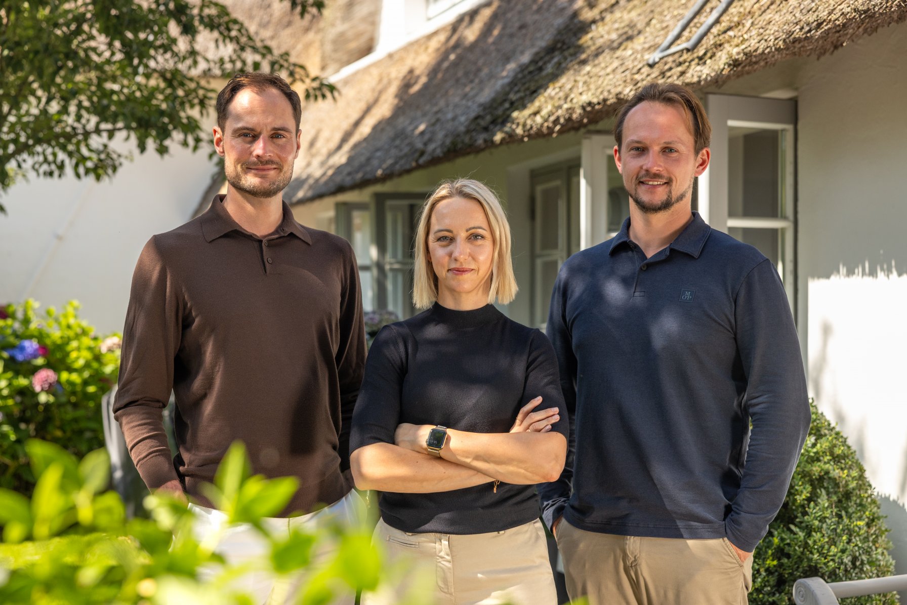 Team von Mogck+Partner: Maximilian Mogck, Katja Thomsen, Lars-Niklas Fuhlendorf